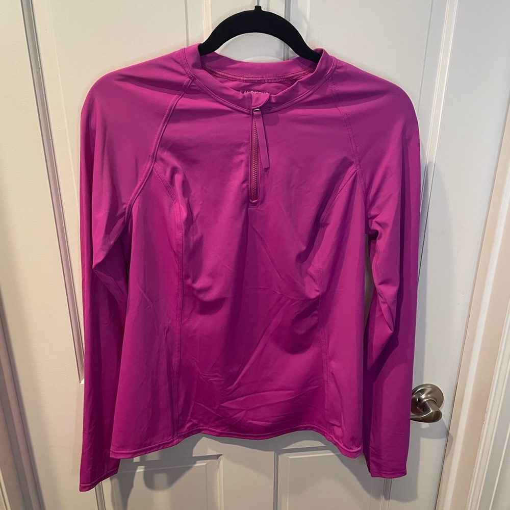 Purple Land’s End swim top